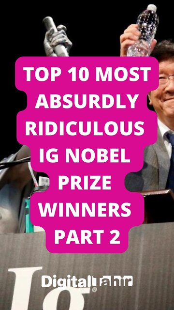 Top 10 Most Absurdly Ridiculous Ig Nobel Prize Winners Part 2
