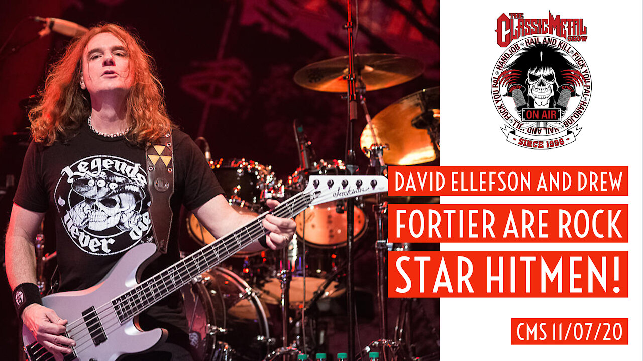 David Ellefson and Drew Fortier Are Rock Star Hitmen