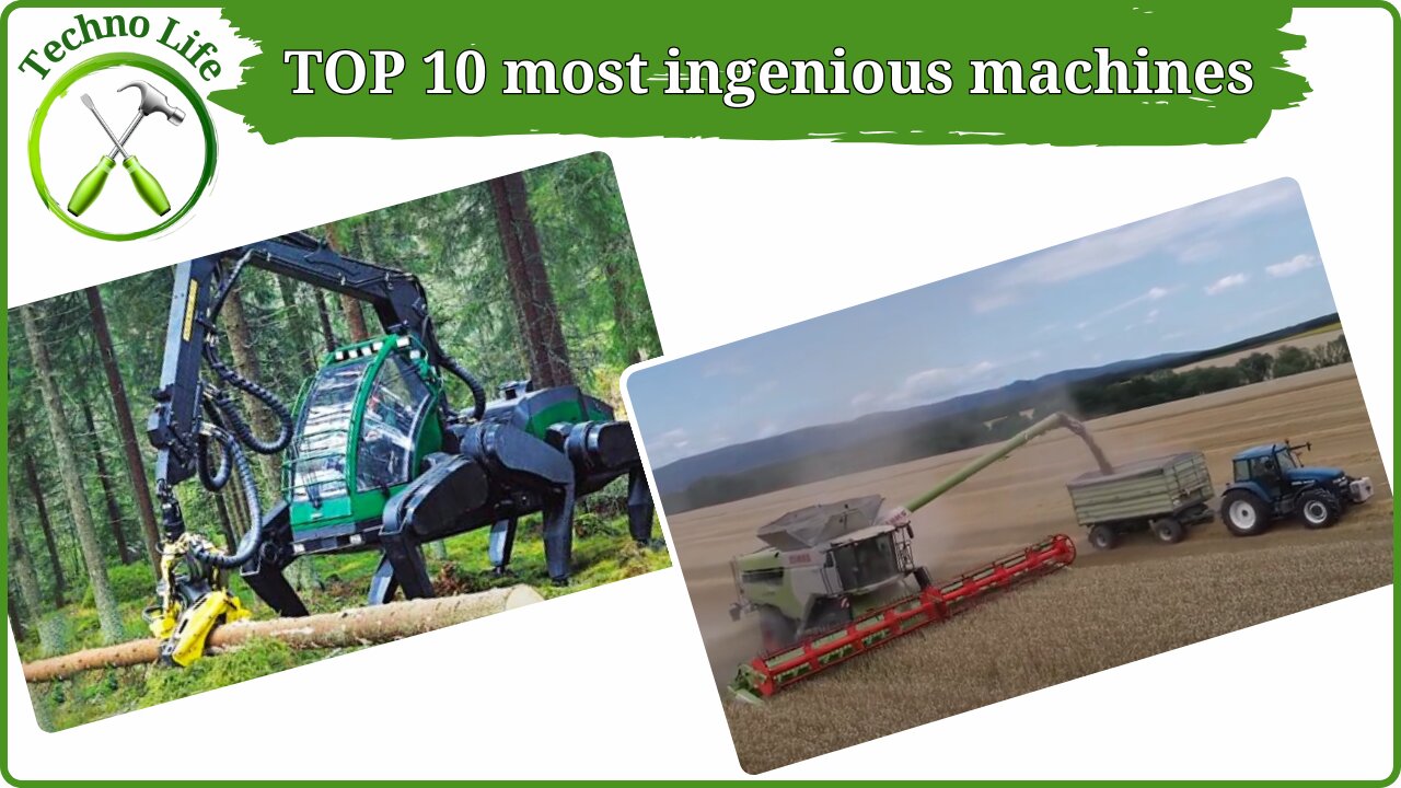 TOP 10 most ingenious machines