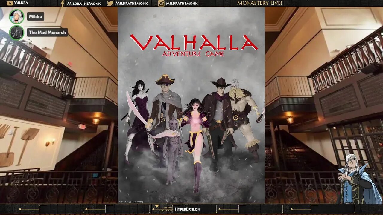 The Valley of the Judged: Valhalla Adventure Game #1 (The World of Valhalla)