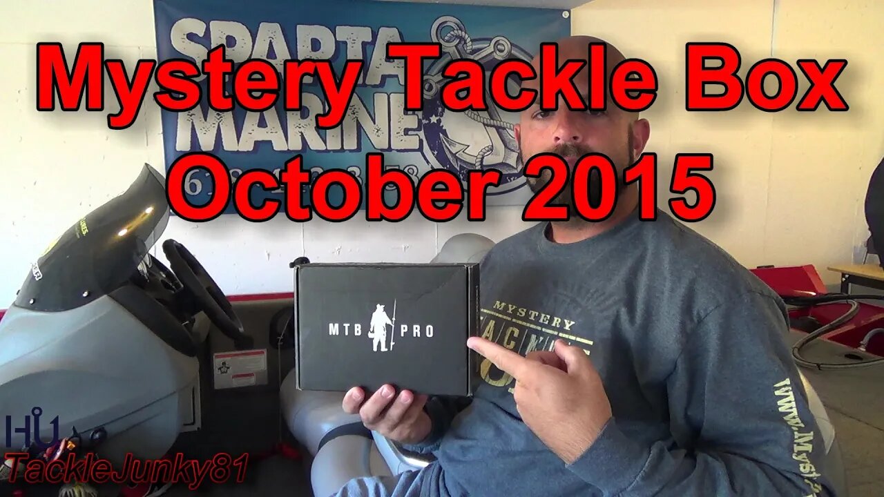 Mystery Tackle Box October 2015 Pro Box Unboxing