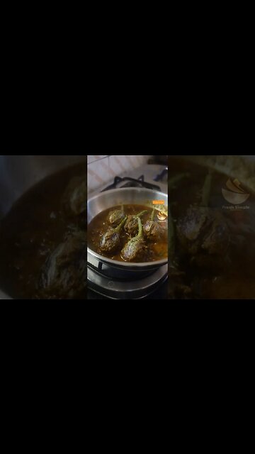 भरली वांगी | Bharli Vangi Fry #recipe #marathi #food #tasty #shorts #lunch #freshsimplerecipe