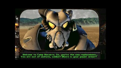 Fallout 2 "Where Is Your Power Armor?!?" #Shorts