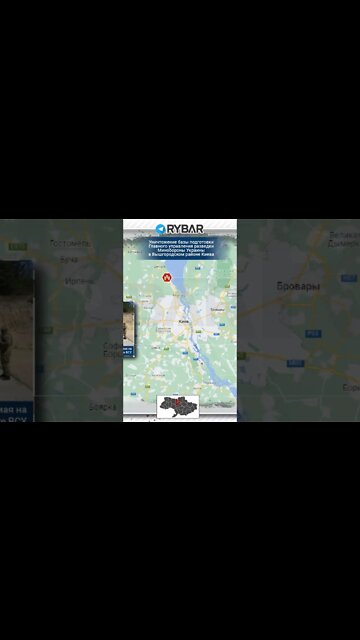 Russia has hit a Ukrainian barracks and destroyed it near Kiev