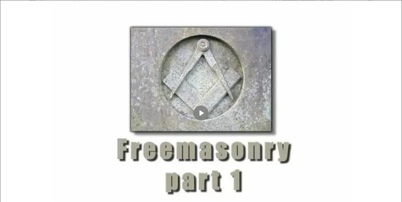 Catholic Parents OnLine: Freemasonry Episode 1