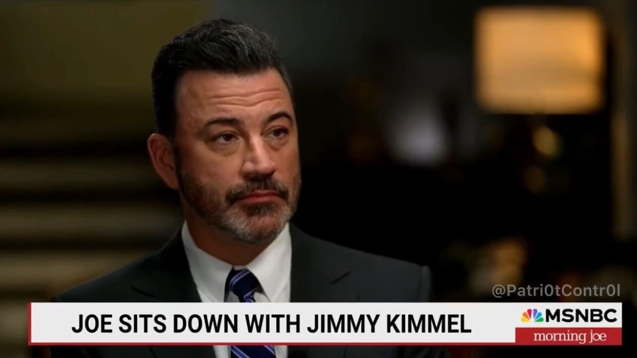 Jimmy Kimmel Is Afraid He's On Donald Trump's Enemies List