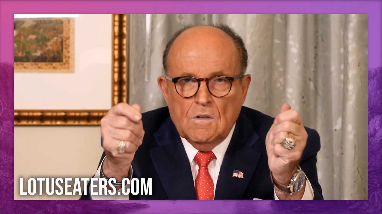 Rudy Guliani Launches His Affidavit War