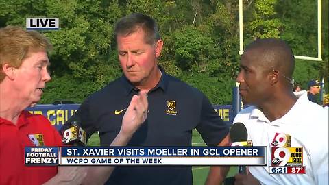 WCPO Game of the Week: Moeller coach John Rodenberg