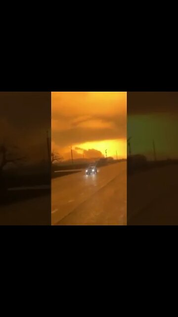 ★★★ Huge explosion inside Ukraine (source says Iskander missile)