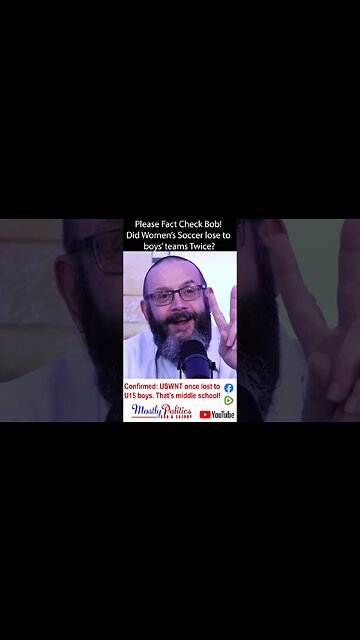 #shorts USWNT women's soccer loses to teenage boys in Dallas. Please Fact check Bob