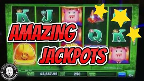 AMAZING HUFF N PUFF JACKPOTS 🐷 $100 High Limit Spins