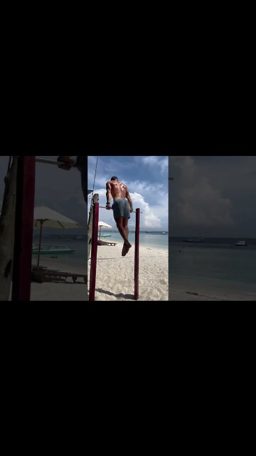 Did I Find The Best Pull Up Bar in the World? 👀 New Video, The Perfect Day on Gili T #pullups