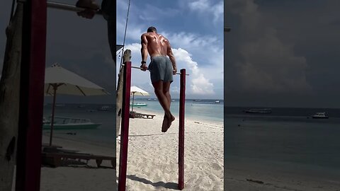 Did I Find The Best Pull Up Bar in the World? 👀 New Video, The Perfect Day on Gili T #pullups