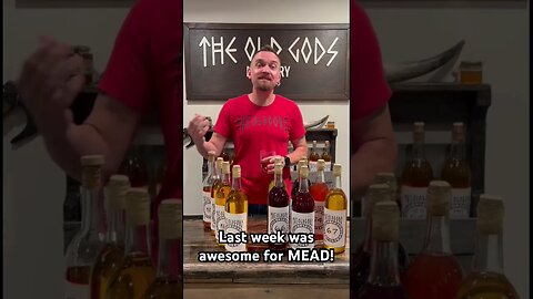 Last week was awesome for MEAD! #mead #alcohol #honeywine