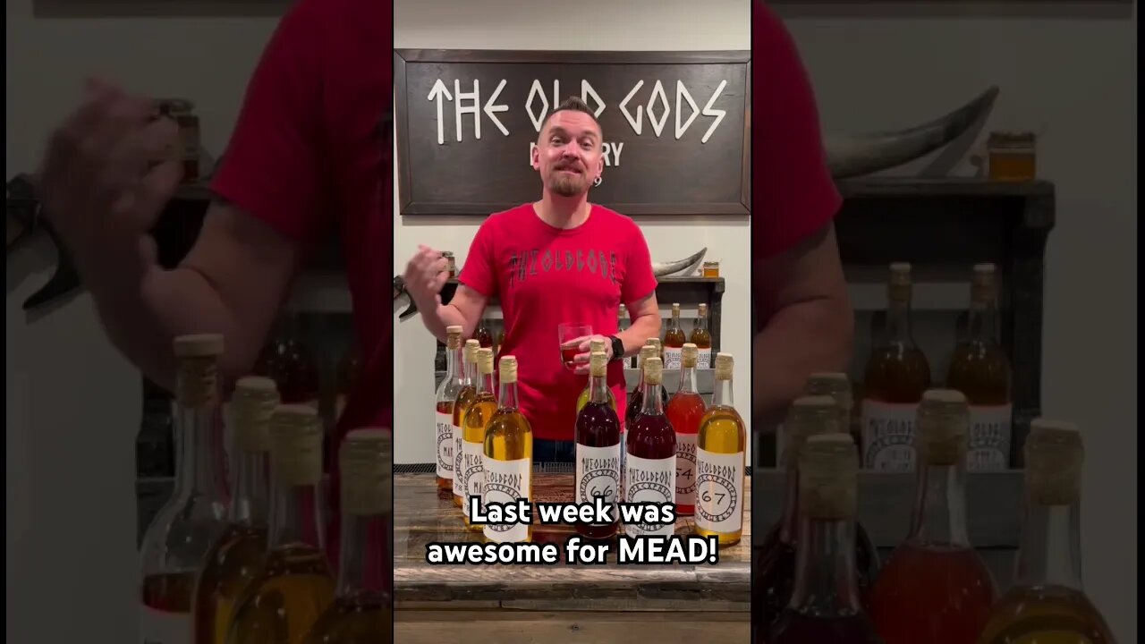 Last week was awesome for MEAD! #mead #alcohol #honeywine