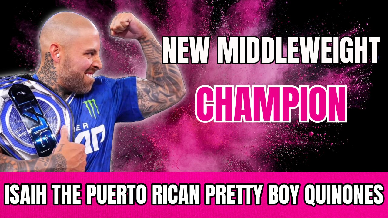 Power Slap Middleweight Champion Isaih Quinones!
