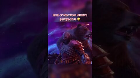 Mimir must have a headache the entire time 😂 credit: sdkverse #shorts #godofwarragnarok