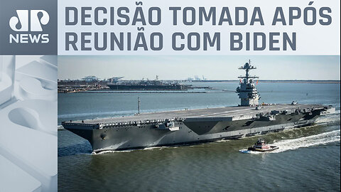 Estados Unidos enviam navios de guerra e ajuda militar em apoio a Israel
