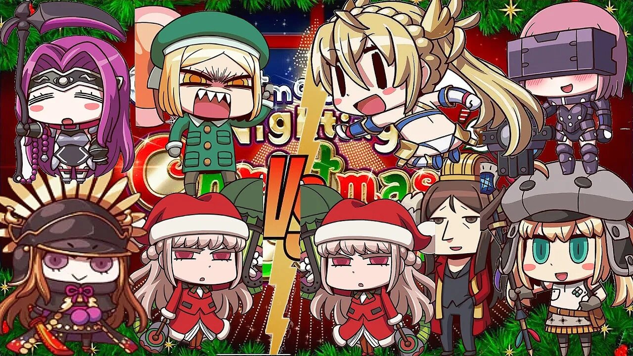 Fate Grand Order Battle Bowl # 5:Christmas 5 RERUN CQ 2022 @Moonliightartist