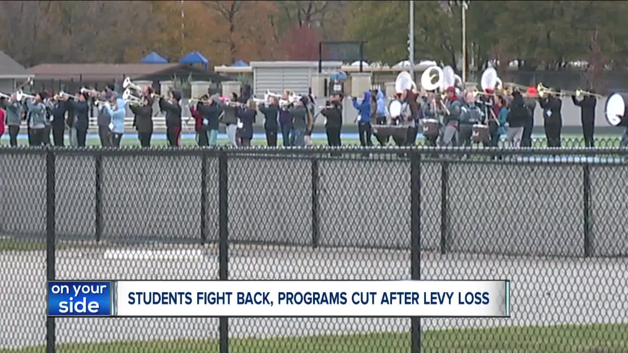 Willoughby South students trying to remain positive as levy failure shuts down school programs