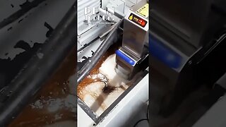 Cleaning a dirty coolant tank