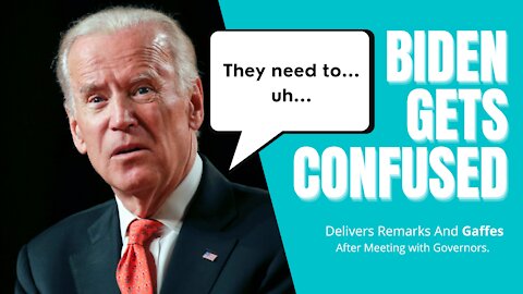 Joe Biden STRUGGLES to Speak And Makes Absolutely No Sense