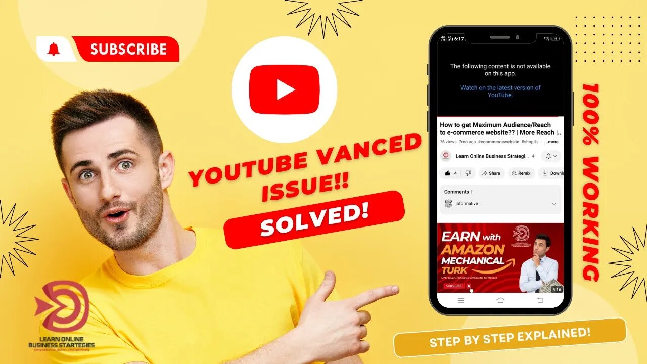 How To Fix Youtube Vanced not Working Problem | Youtube vanced not working | Problem Solved