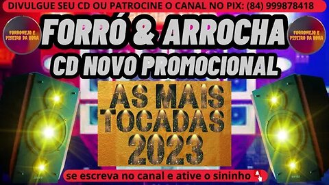 FORRÓ E ARROCHA 2023 CD NOVO PROMOCIONAL 2023 @brasilsertanejando4788​