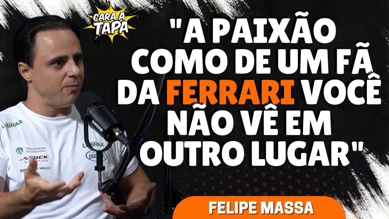 FÃ DA FERRARI, FELIPE MASSA DIZ COMO É SUA RELAÇÃO COM ESSA "RELIGIÃO"