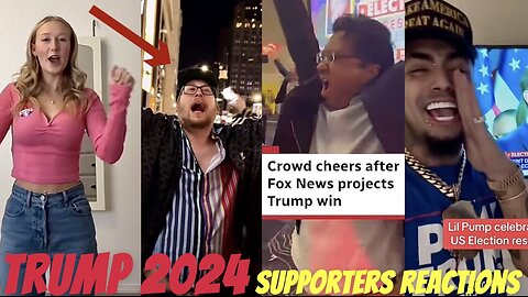 TRUMP 2024 Supports Reactions