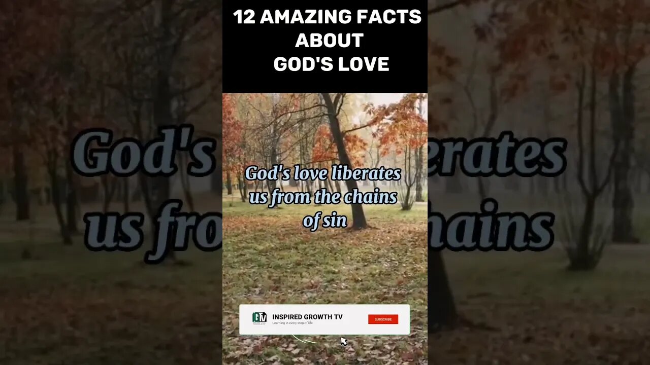 God's love brings freedom #shortsvideo #viral #shortsyoutube #shortsfeed #christianmotivation