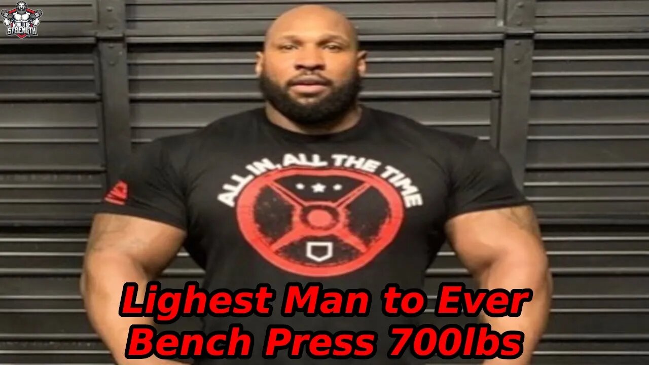 The Bench Press Monster Johnnie Harris