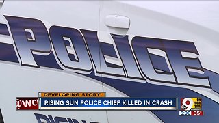 Rising Sun police chief killed in crash