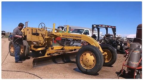 Cleaning up the Allis Grader Model D Motor