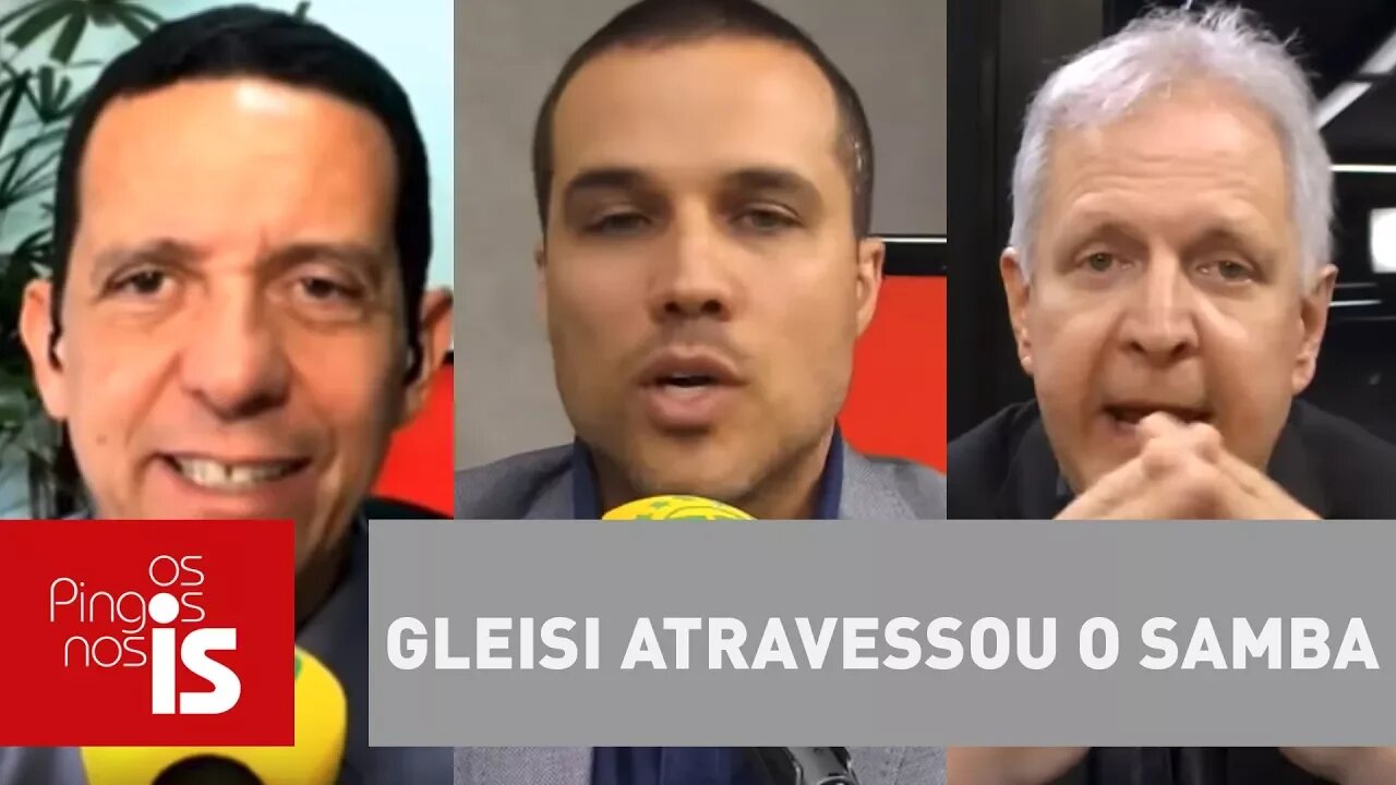 Debate: Gleisi atravessou o samba