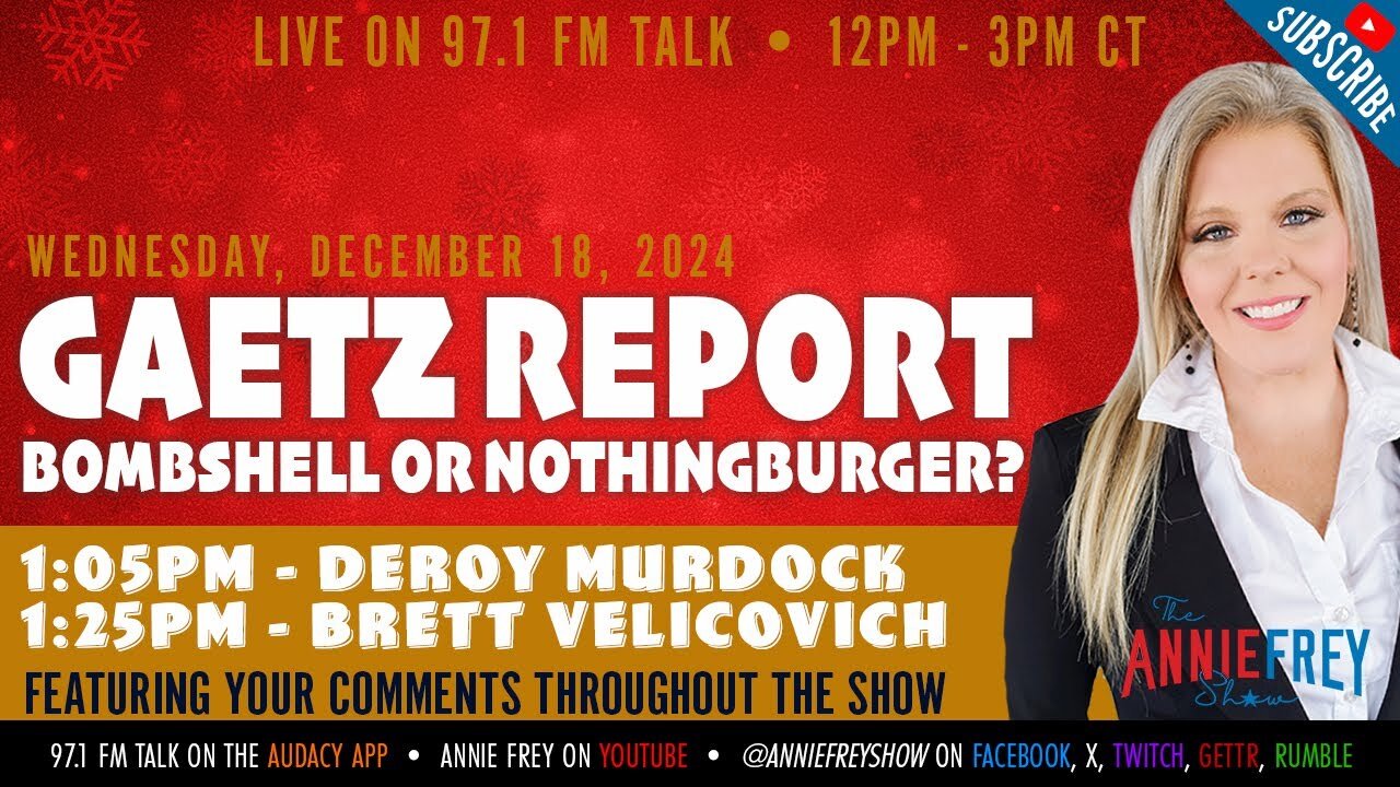 PENDING GAETZ REPORT: Bombshell or Nothingburger