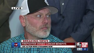 Firefighter sues St. Pete after being denied cancer benefits