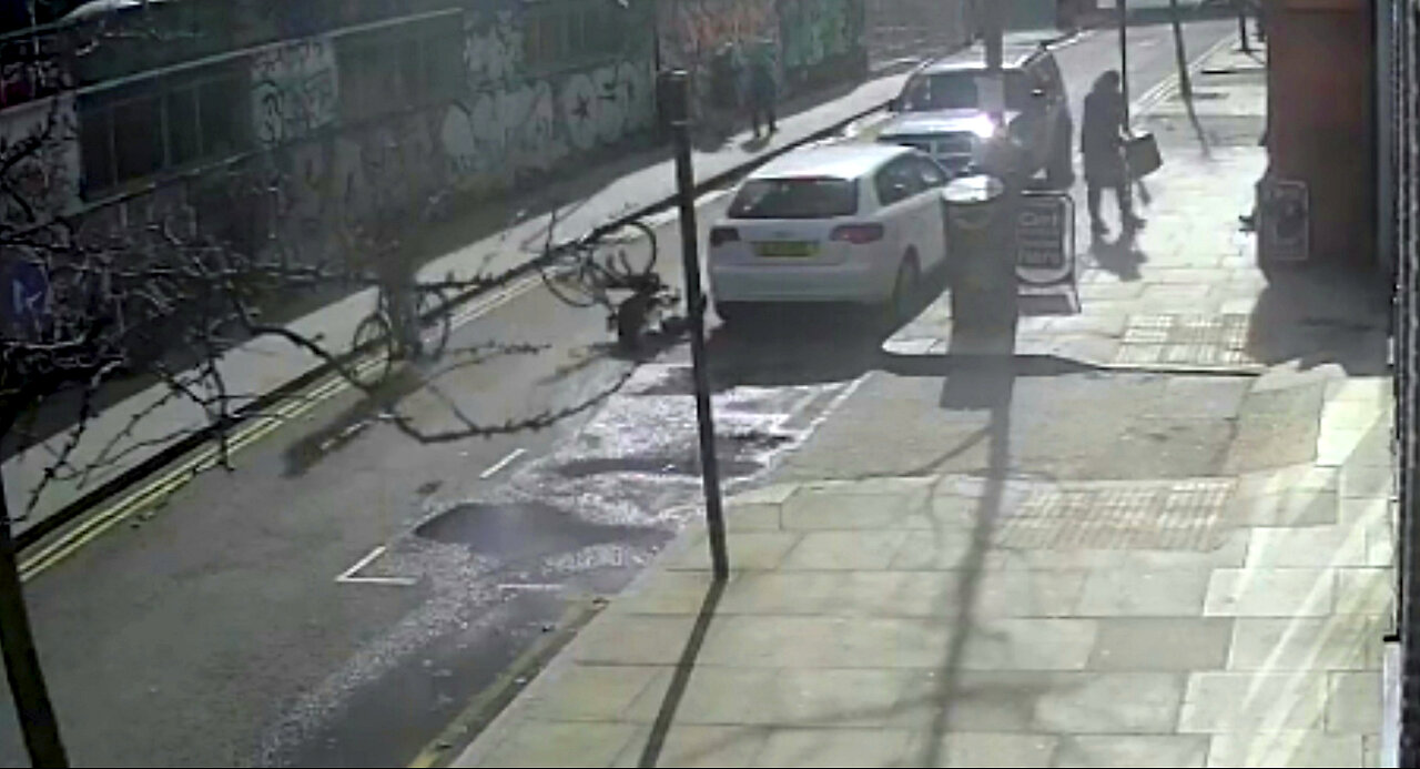 Cyclist fighting for his life after he was kicked off his bike by a fellow rider