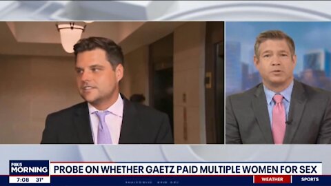 FOX 5 News Leftist anchor Steve Chenevey runs false and unsubstantiated allegations about Matt Gaetz