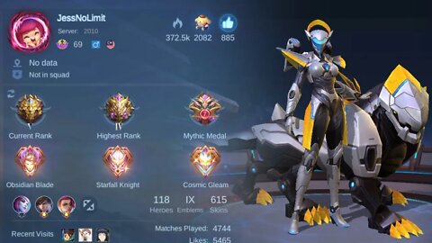 118 heroes max emblems 615 skins