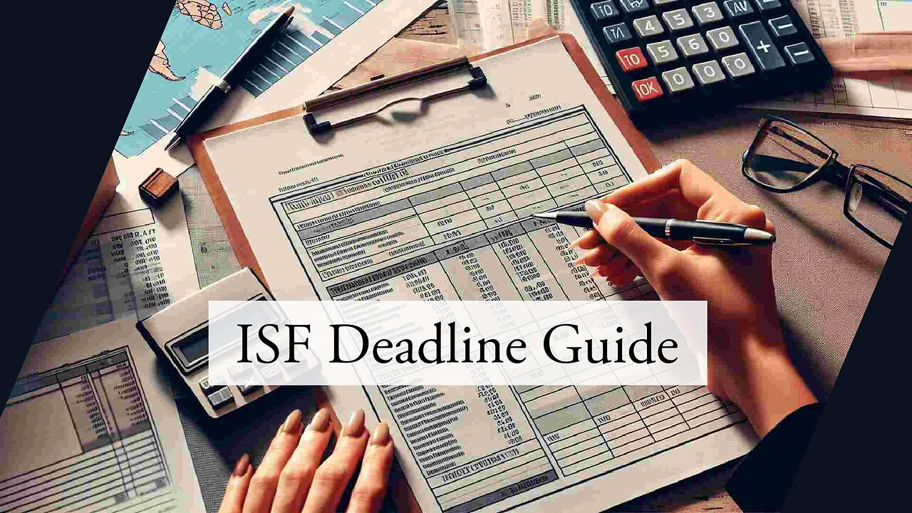 ISF Deadlines for In-Bond Shipments