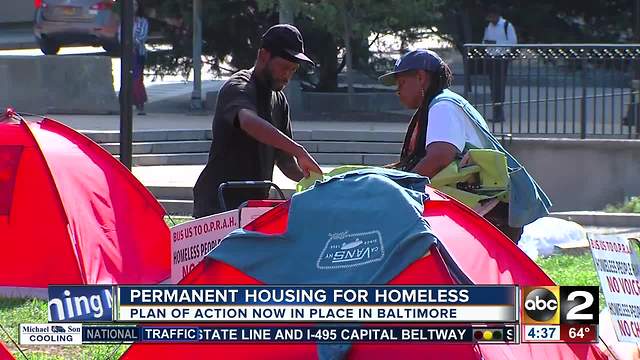 Mayor Pugh authorizes plan to move homeless out of tent city