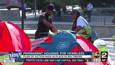 Mayor Pugh authorizes plan to move homeless out of tent city