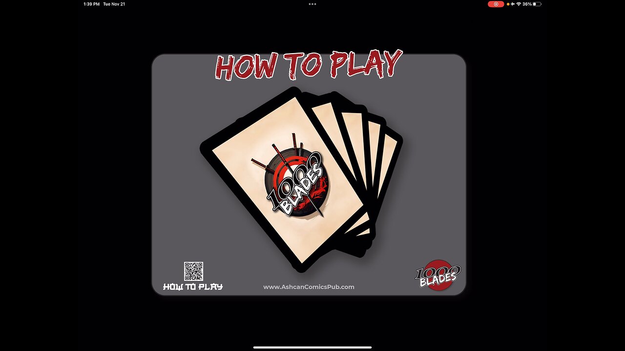 How to play 1000 Blades (2024 Edition)