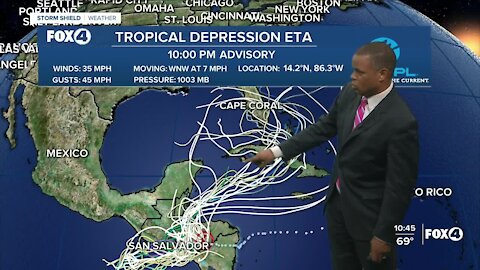 Tropics Update 11/4/20 10 PM