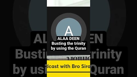 ALAA DEEN busting the trinity.
