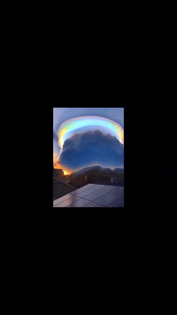 RAINBOW SPOTTED IN CHINA