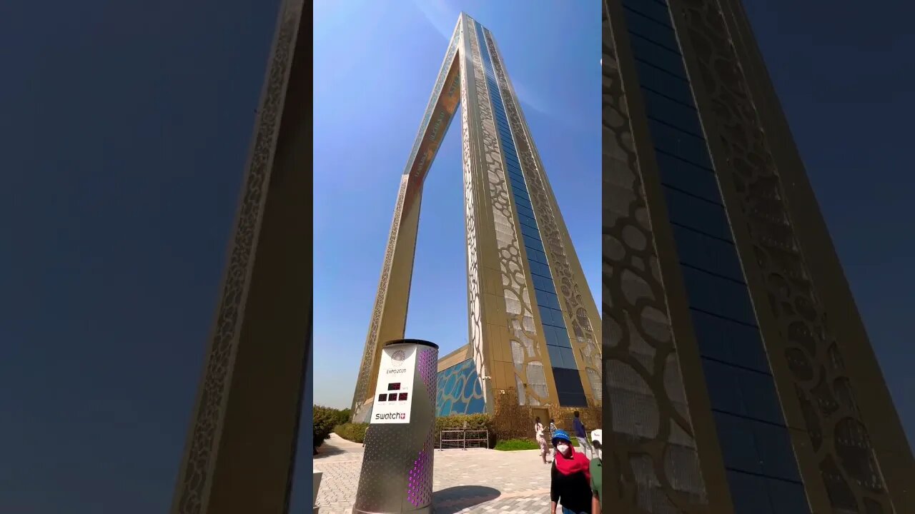 The Dubai Frame, Worlds Largest Frame 🖼️ #shorts