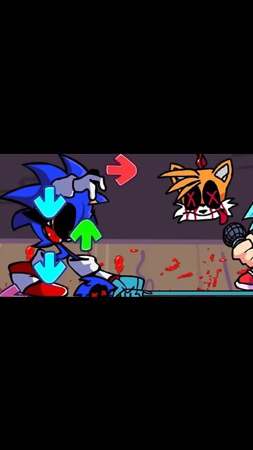 SONIC Bizarro vs Friday Night Funkin #shorts