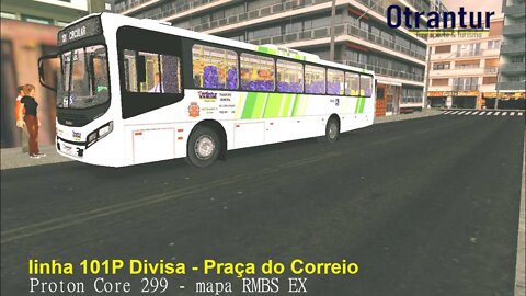 RMBS EX1 LINHA 101P [IDA] OTRANTUR TRANSPORTES CAIO APACHE VIP 4 MB 1721L | Proton Core 299